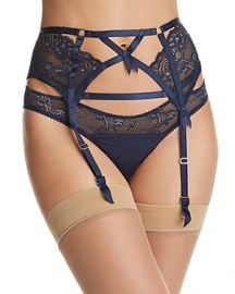 Madame X High-Waisted Lace Suspender Belt by Dita von Teese at Bloomingdales